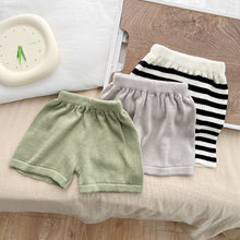 Load image into Gallery viewer, Baby Solid Color Knitted Shorts for Summer (1-3 Years)
