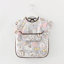 Load image into Gallery viewer, Waterproof Long Sleeve Kids Smock Apron for Eating
