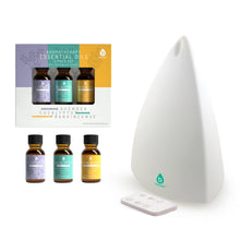 Load image into Gallery viewer, Pursonic Aromatherapy Diffuser &amp; Essential Oil Set -Ultrasonic Top 3 Oils
