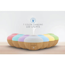Load image into Gallery viewer, Pursonic Aromatherapy Diffuser &amp; Essential Oil Set-Ultrasonic Top 3 Oils-300ml with 2 Mist Settings 7 Ambient Light Settings
