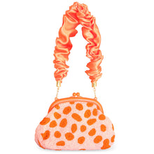 Load image into Gallery viewer, The Arnoldi Peachpuff Clutch Bag In Orange &amp; Peach
