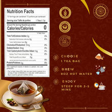 Load image into Gallery viewer, Premium Tea Chest – 6 Flavors, 72 Tea Bags (Classic &amp; Herbal Options)
