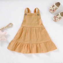 Load image into Gallery viewer, Organic Cotton Muslin Baby Dress
