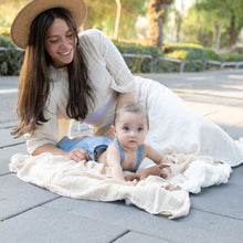 Load image into Gallery viewer, Snuggle Wrap Tan Swaddle Blanket Set
