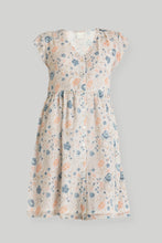 Load image into Gallery viewer, Cap Sleeved Short Dress in Florals
