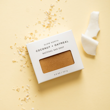 Load image into Gallery viewer, Coconut + Oatmeal - Natural Bar Soap

