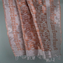 Load image into Gallery viewer, OM Namah Shivay Handwoven Silk Shawl
