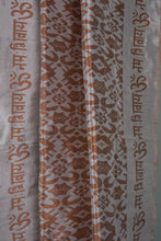 Load image into Gallery viewer, OM Namah Shivay Handwoven Silk Shawl
