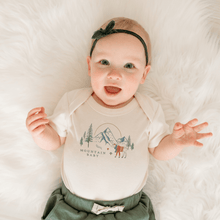 Load image into Gallery viewer, graphic bodysuit | mountain baby
