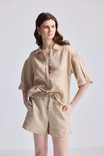 Load image into Gallery viewer, Drawstring Shorts in Neutral Beige
