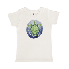 Load image into Gallery viewer, graphic tee | turtle easy green
