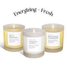 Load image into Gallery viewer, Energizing + Fresh Trio - Signature Candle Bundle

