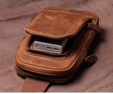 Load image into Gallery viewer, Erling Leather Sling Bag | Crossbody Leather Pack
