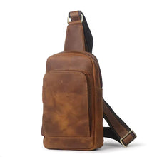 Load image into Gallery viewer, Erling Leather Sling Bag | Crossbody Leather Pack
