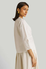 Load image into Gallery viewer, Front Twist Top in White
