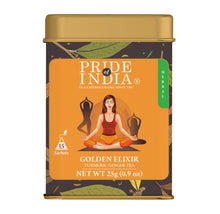 Load image into Gallery viewer, Golden Elixir - Turmeric Ginger Tea Bags
