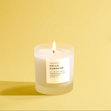 Load image into Gallery viewer, Hello Sunshine - Signature Candle (Grapefruit + Geranium + Lime)
