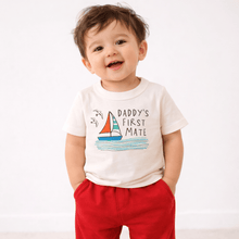 Load image into Gallery viewer, graphic tee | daddy's first mate
