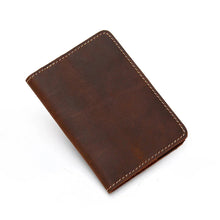 Load image into Gallery viewer, Priam Handmade Leather Passport Cover
