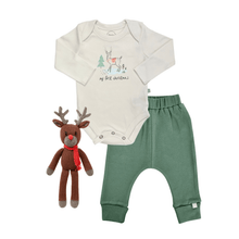 Load image into Gallery viewer, gift set | my first christmas deer 3pc
