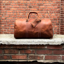 Load image into Gallery viewer, The Dagny Weekender | Large Leather Duffle Bag
