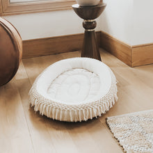 Load image into Gallery viewer, Macrame Oval Play Mat &amp; Love Dad Bodysuit Bundle
