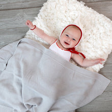 Load image into Gallery viewer, Deluxe Grey Knit Blanket
