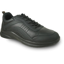 Load image into Gallery viewer, VANGELO Men Slip Resistant Shoe JIMMY-4 Black
