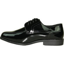 Load image into Gallery viewer, JEAN YVES Men Dress Shoe JY02 Oxford Formal Tuxedo for Prom &amp; Wedding Shoe Black Patent
