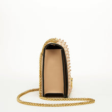 Load image into Gallery viewer, Leather Chain Shoulder Bag Tan
