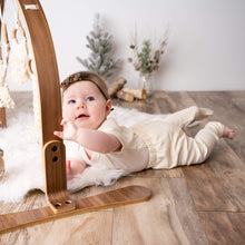 Load image into Gallery viewer, 2 pc. pants set | ivory &amp; heather grey
