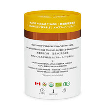 Load image into Gallery viewer, Maple Luxury Herbal Tea - 12ct Canister
