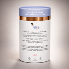 Load image into Gallery viewer, Relax Luxury Herbal tea - 24ct Canister
