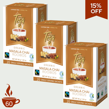 Load image into Gallery viewer, Masala Chai Rooibos Organic Fairtrade 20ct
