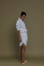 Load image into Gallery viewer, Meet me by the Cliff Dress in Blue
