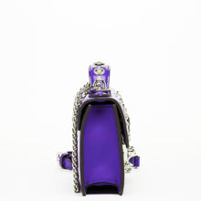 Load image into Gallery viewer, Studded Small Leather Crossbody Bag Royal Blue Purse  Women's Handbag
