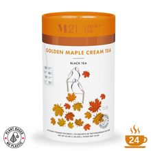 Load image into Gallery viewer, Maple Golden Cream Luxury Tea - 24ct Canister
