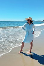 Load image into Gallery viewer, Meet me by the Cliff Dress in Blue
