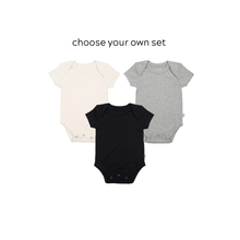Load image into Gallery viewer, Boxed - 3 pc. lap bodysuit set  | mixed
