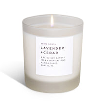 Load image into Gallery viewer, Lavender + Cedar - Signature Candle
