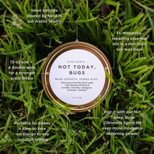 Load image into Gallery viewer, Not Today, Bugs - Mosquito Candle
