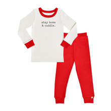 Load image into Gallery viewer, pajamas | stay home and cuddle
