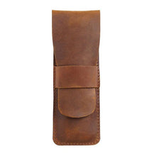 Load image into Gallery viewer, Paiman Leather Pen Holder | Handmade Leather Fountain Pen Pouch
