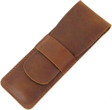 Load image into Gallery viewer, Paiman Leather Pen Holder | Handmade Leather Fountain Pen Pouch
