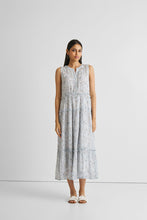 Load image into Gallery viewer, Perfect Resort Maxi Dress in Blue Florals
