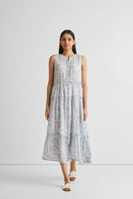 Load image into Gallery viewer, Perfect Resort Maxi Dress in Blue Florals
