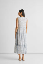 Load image into Gallery viewer, Perfect Resort Maxi Dress in Blue Florals
