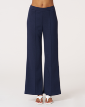 Load image into Gallery viewer, Madison Pintuck Wide Leg Scuba Pant 30"
