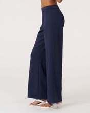 Load image into Gallery viewer, Madison Pintuck Wide Leg Scuba Pant 30"
