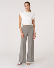 Load image into Gallery viewer, Madison Pintuck Wide Leg Scuba Pant 30"
